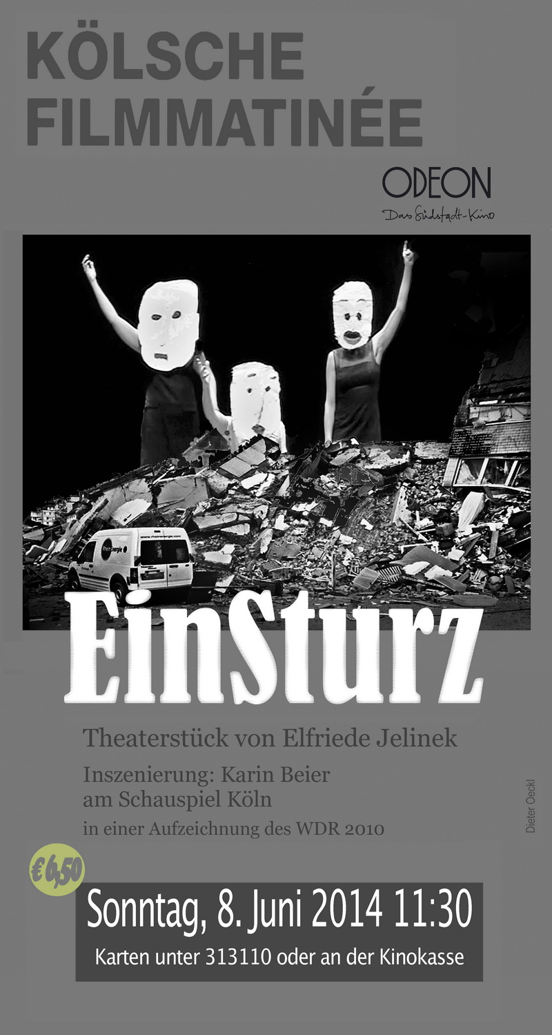 „Ein Sturz“ von Jelinek und Beier im Odeon-Kino