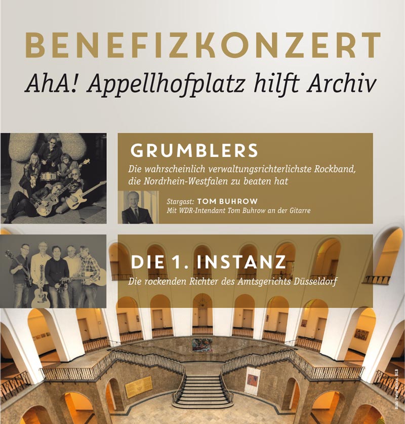 AhA! Appellhofplatz hilft Archiv – Benefizkonzert